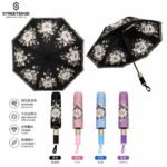 8137 Semi-Automatic Double-Rail Rose Pattern, 4-Color Mix.