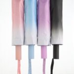 5024 Automatic Open/Close 23-inch 10-Rib 2+1 Gradient Windproof Double-Ribbed Umbrella 4 Colors