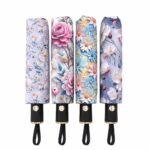 8155 Semi-Automatic Black Coating 3D Floral Design, 2+1 Double Strand, 21 Inches 8K